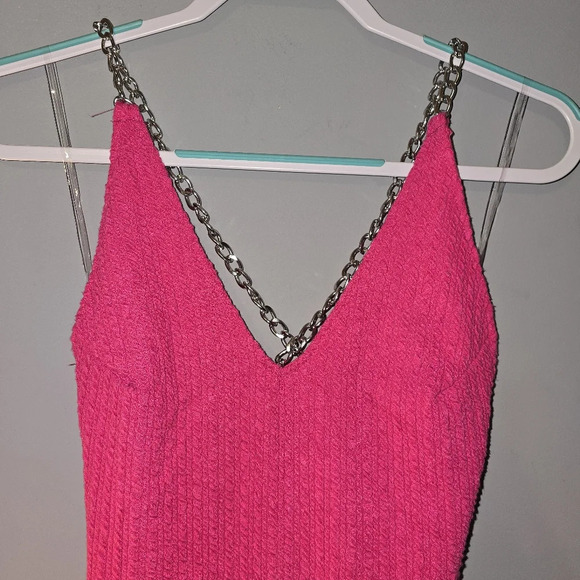 🆕Body Con Dress with Metal Criss Cross Back Straps - Ladies Small - NWT - Picture 10 of 10